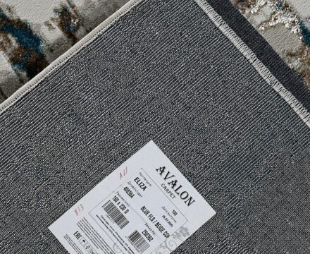 40836A stan BLUE FLS / BEIGE COK