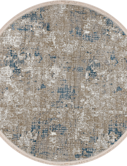 36941A daire BLUE / BEIGE