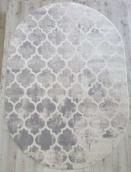 36557A oval CREAM / L.GREY