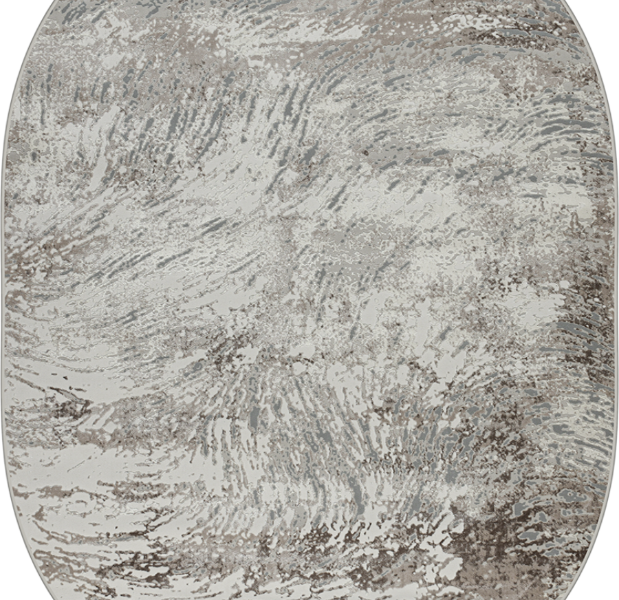 36592A oval L.BEIGE / L.BEIGE