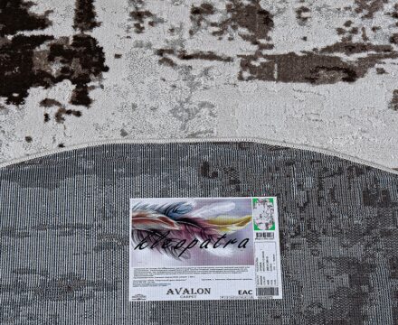 37342A oval BROWN / D.BEIGE