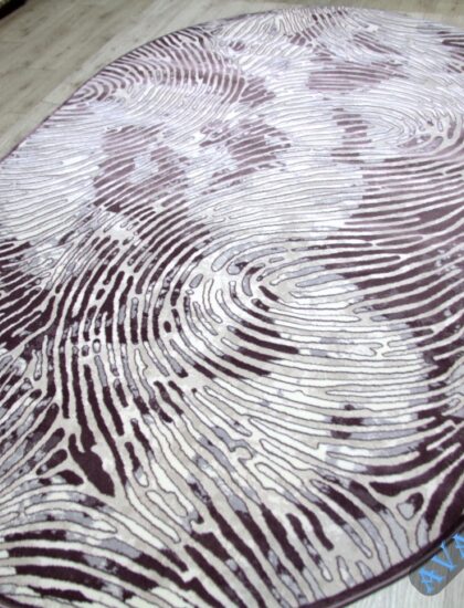 36911A oval LILA / GREY