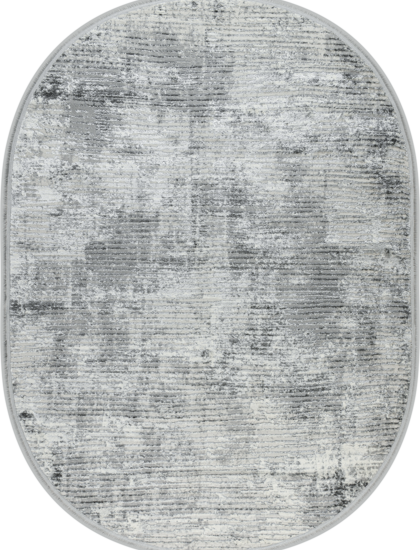 51989B oval GREY / L.GREY