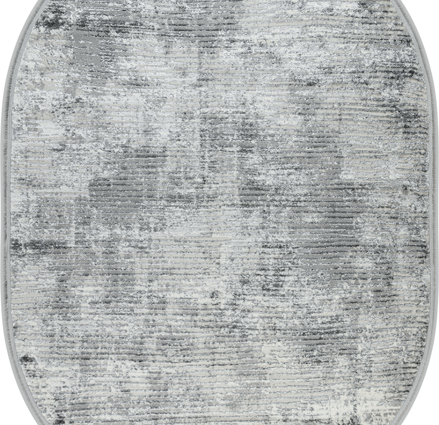 51989B oval GREY / L.GREY