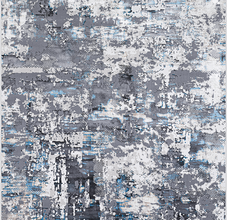 37896B r BLUE FLS / BEIGE FLS