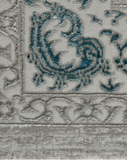 39888A stan BLUE FLS / BEIGE COK