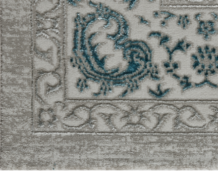 39888A stan BLUE FLS / BEIGE COK