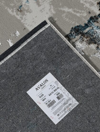 40841A stan BLUE FLS / BEIGE COK