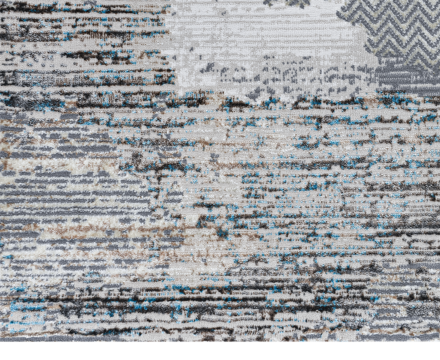 37904A r BLUE FLS / BEIGE FLS