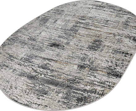 38550A oval GREY FLS / CREAM FLS