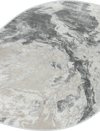 38508A oval GREY / L.GREY