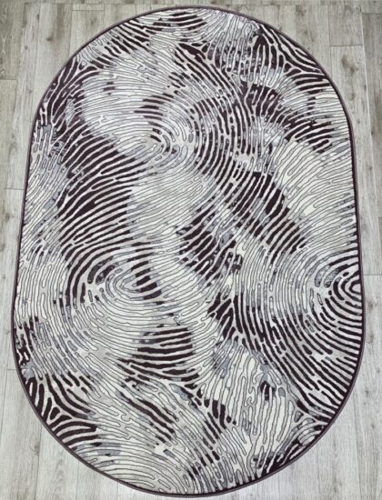 36911A oval LILA / GREY