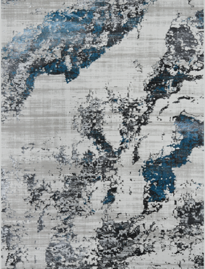 38637A stan BLUE FLS / BEIGE COK