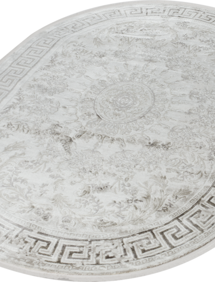 37545A oval L.BEIGE / BEIGE