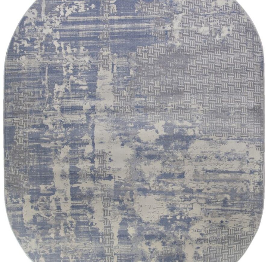 36874J oval L.GREY / BLUE