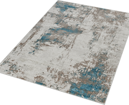 51280A stan BLUE FLS / BEIGE FLS