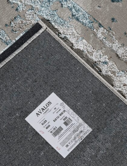 40842A stan BLUE FLS / BEIGE COK