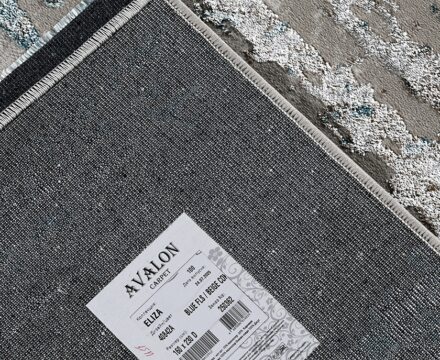 40842A stan BLUE FLS / BEIGE COK