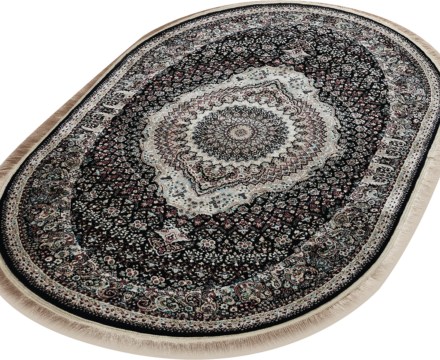 20058A oval NAVY / NAVY