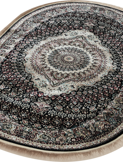 20058A oval NAVY / NAVY