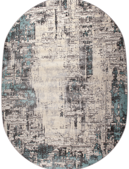 36965X oval GREY / BLUE