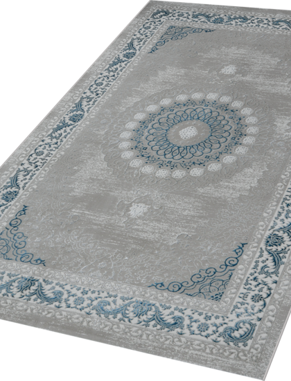 39888A stan BLUE FLS / BEIGE COK