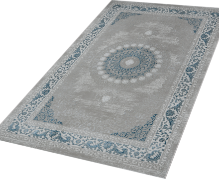 39888A stan BLUE FLS / BEIGE COK