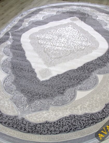 36846A oval L.GREY / GREY