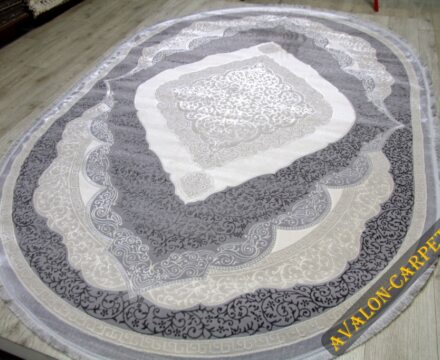 36846A oval L.GREY / GREY