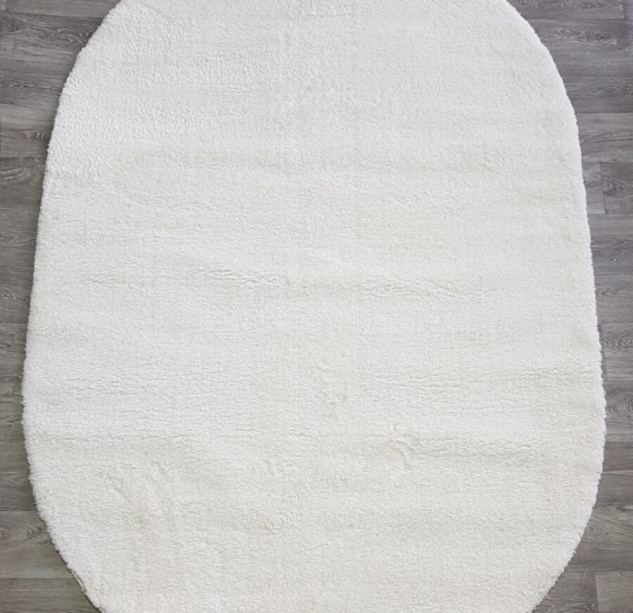 00000A oval WHITE / WHITE.