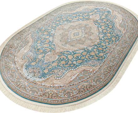 G146 oval BLUE / GRAY