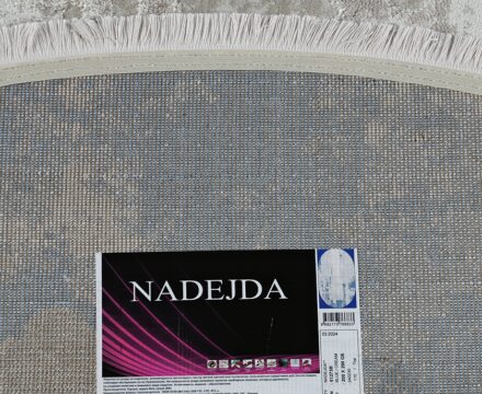 51273B oval BLUE / CREAM