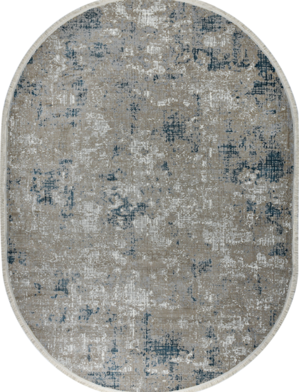 36941A oval BLUE / BEIGE