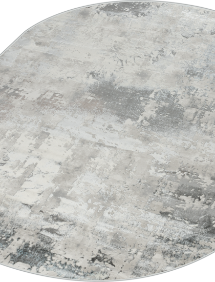 N0072A oval GREY / BLUE