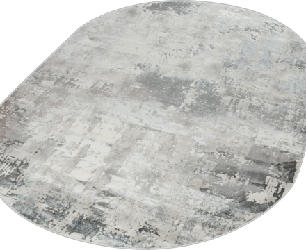 N0072A oval GREY / BLUE