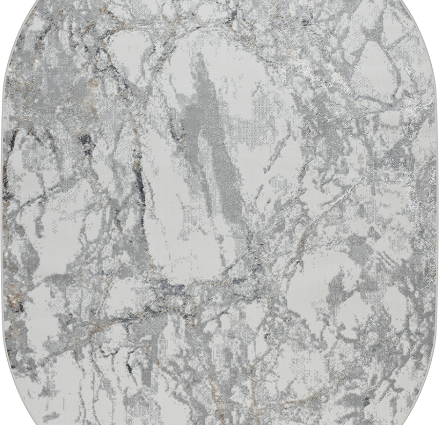 38896A oval GREY FLS / BEIGE FLS