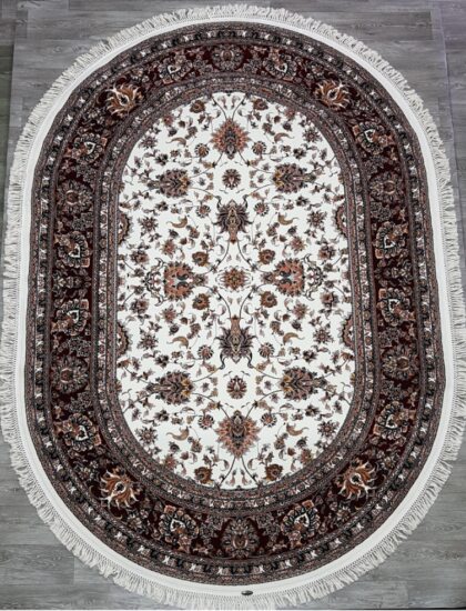 35032J oval CREAM / RED