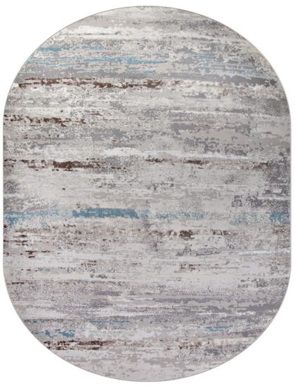 36556A oval BLUE / L.BEIGE