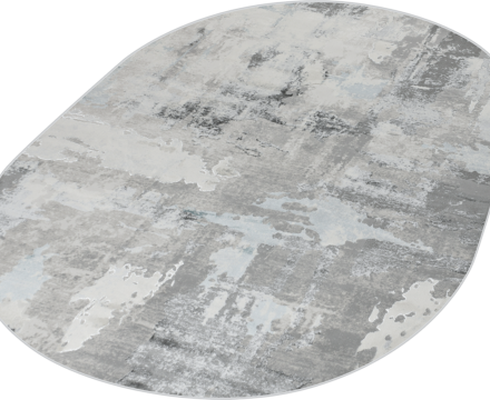 36506A oval BLUE / GREY