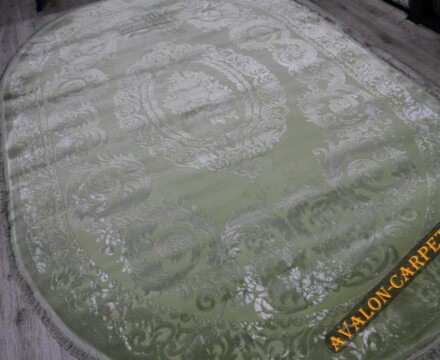 P4204C oval GREEN / GREEN