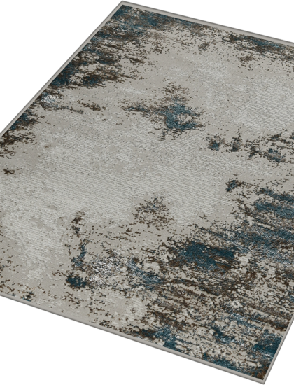 40840A stan BLUE FLS / BEIGE COK