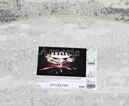 36556A oval L.BEIGE / BLUE