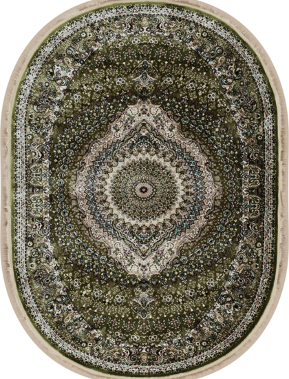 20058A oval GREEN / GREEN