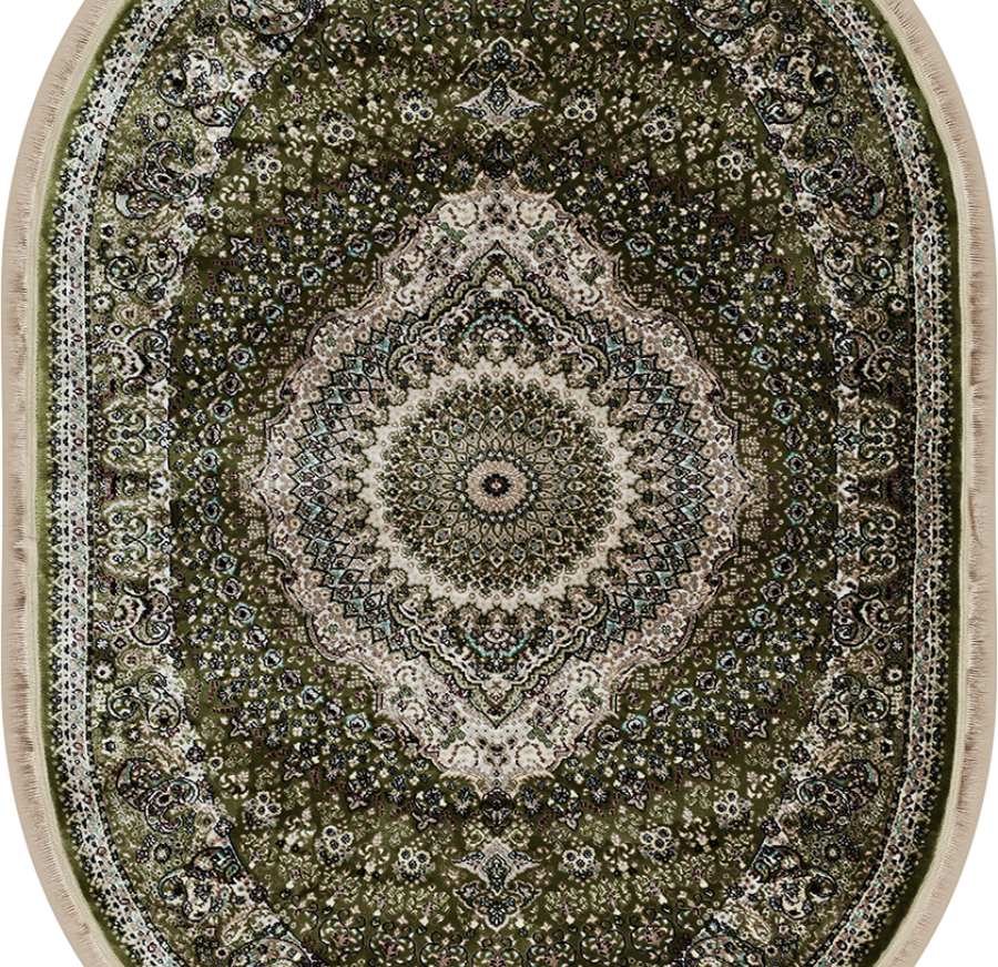 20058A oval GREEN / GREEN