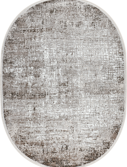 38716A oval WHITE / L.BEIGE