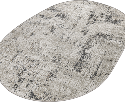 38549A oval GREY FLS / CREAM FLS