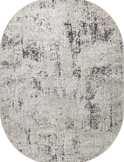 38549A oval GREY FLS / CREAM FLS