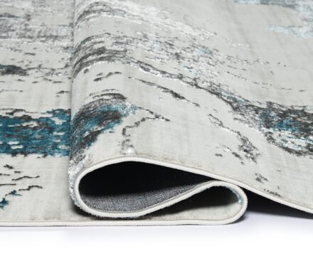 38637A stan BLUE FLS / BEIGE COK