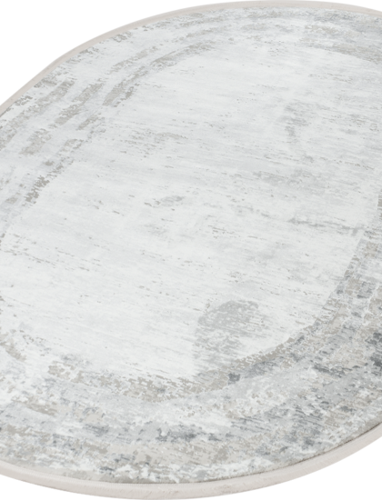 38741A oval GREY / WHITE