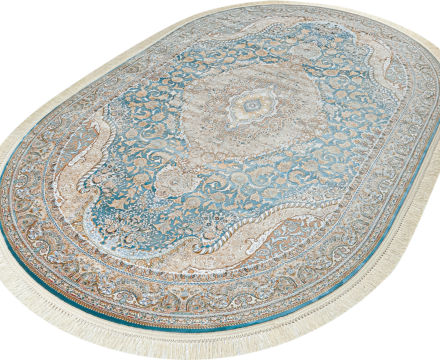 G146 oval BLUE / GRAY